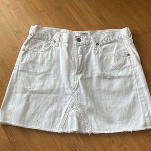 Citizens of Humanity Cut of Mini Skirt